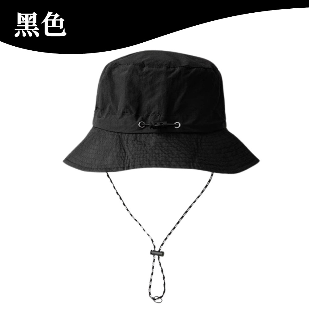 漁夫帽 折疊漁夫帽 速乾漁夫帽 素面漁夫帽 防曬帽 遮陽帽 登山帽 露營帽 帽子 【啡茶時刻】-規格圖8