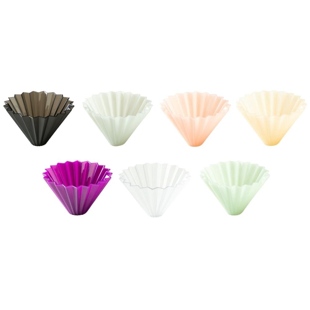 ORIGAMI 樹酯 摺紙濾杯 陶瓷濾杯 手沖濾杯 V型 錐形 蛋糕型  S/M 日本製 濾杯 【啡茶時刻】-細節圖7