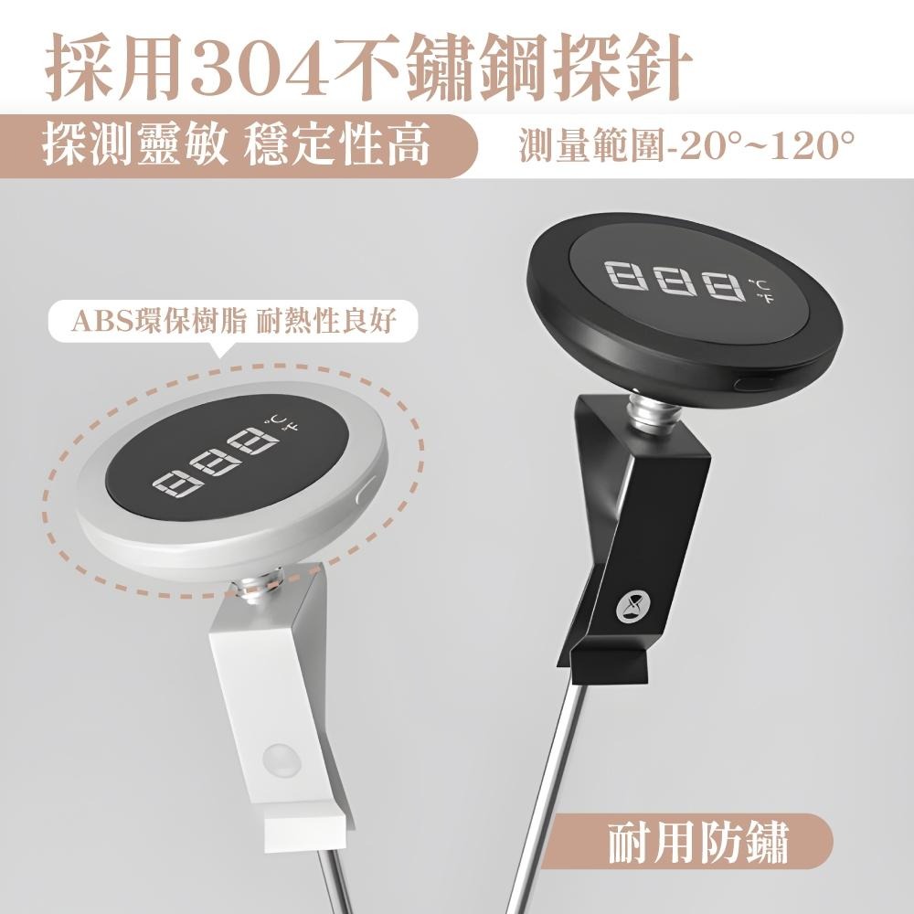 TIMEMORE 泰摩 小T 數位電子溫度計 電子溫度計 手沖壺溫度計 烘焙溫度計 溫度計 台灣公司貨 【啡茶時刻】-細節圖2
