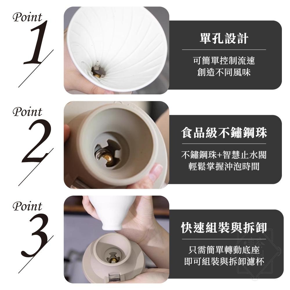 HARIO switch 聰明濾杯 V60 白老岩泥 火山黑 咖啡器具 【啡茶時刻】-細節圖6