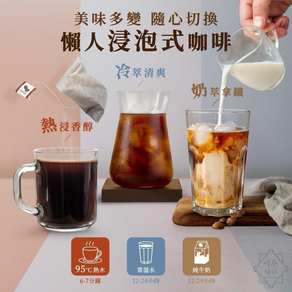 冷萃咖啡 冰咖啡 浸泡式咖啡 冷泡咖啡 咖啡包 咖啡 冷萃咖啡包 冷泡咖啡包 美式咖啡 coffee 【啡茶時刻】-細節圖6