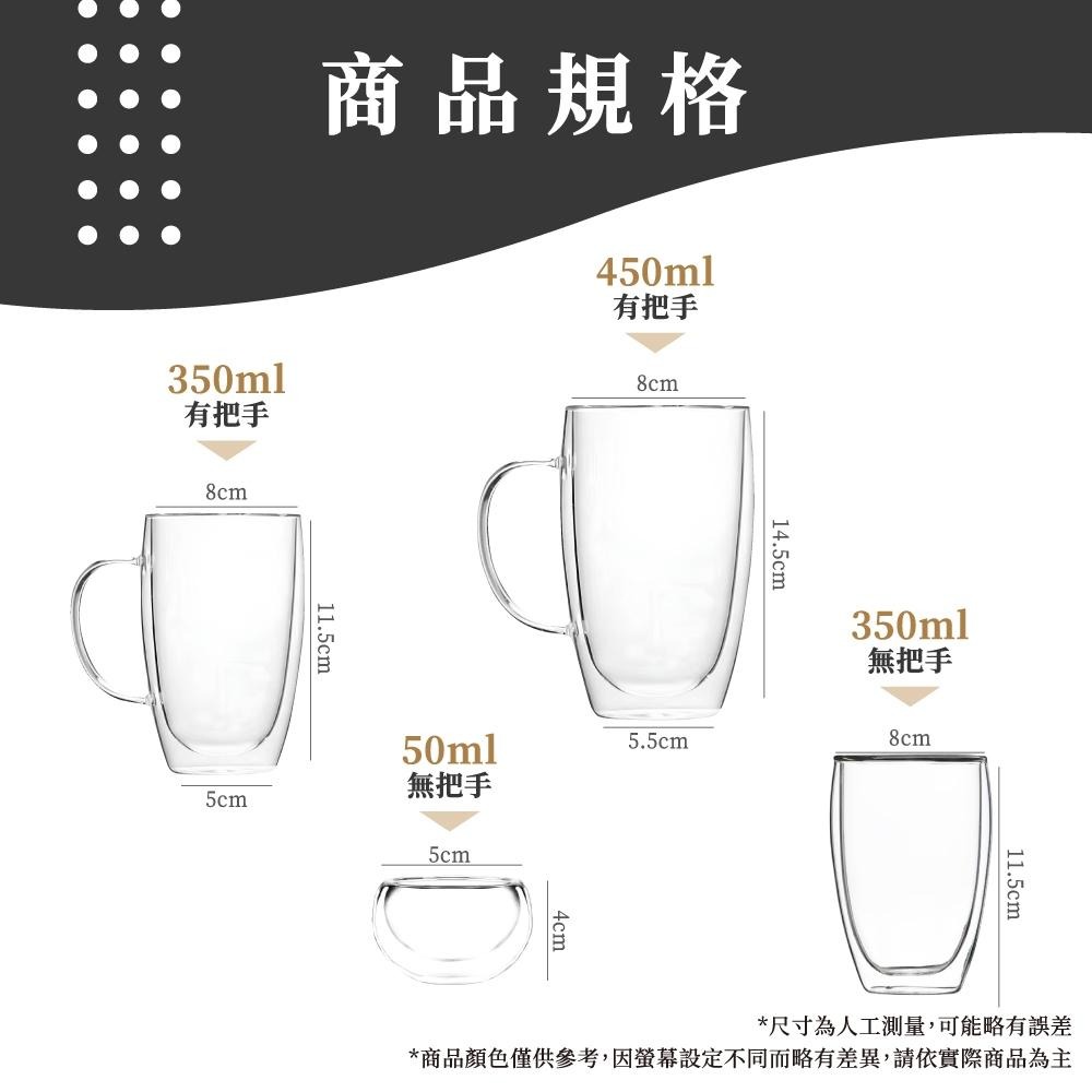雙層玻璃杯 雙層杯 雙層隔熱杯 高硼矽 水杯 咖啡杯 馬克杯 玻璃杯 隔熱杯 蓋子玻璃杯 【啡茶時刻】-細節圖9