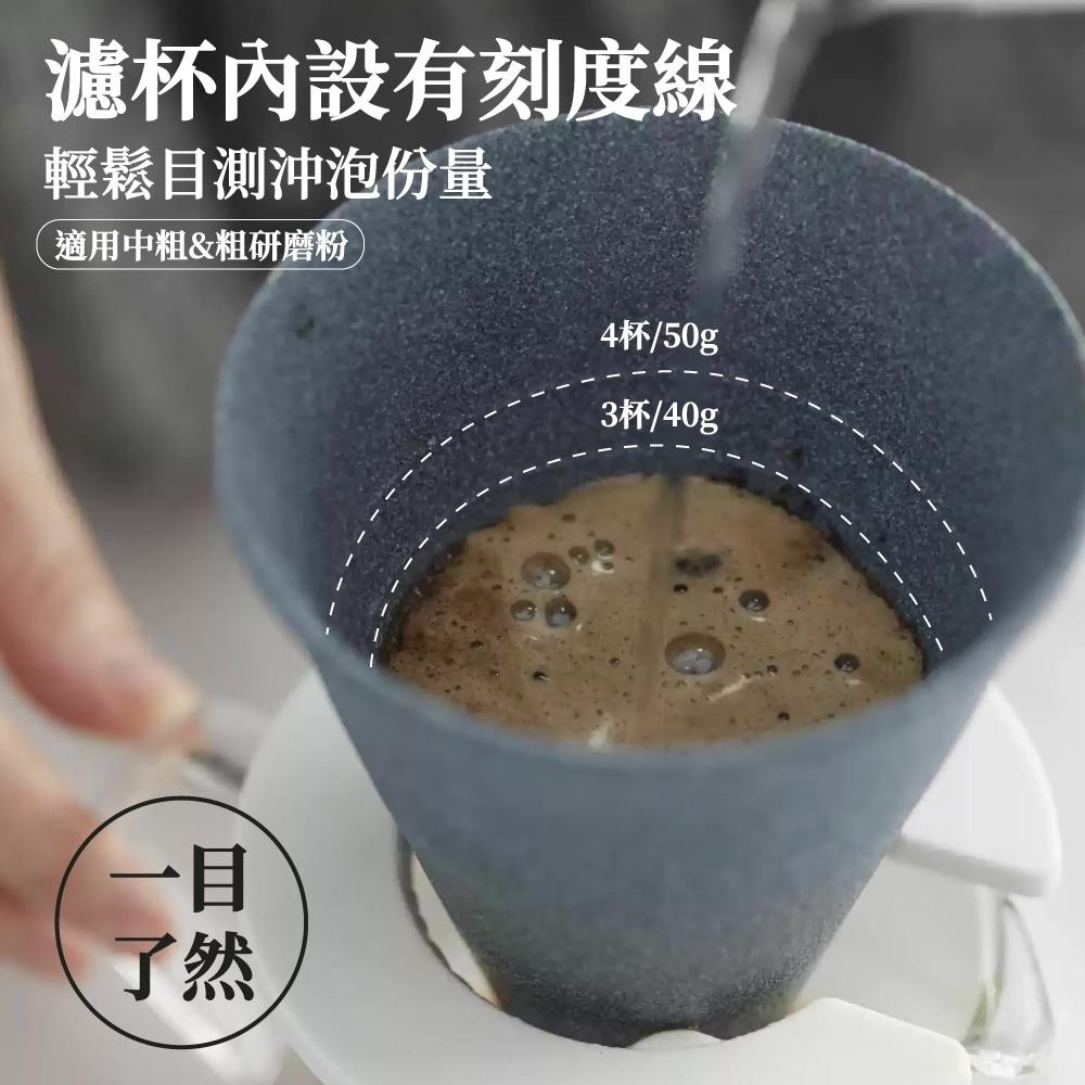 cerapotta 純萃濾杯 免濾紙 咖啡濾杯 純粹濾杯 手沖濾杯 日本製 手沖咖啡濾杯 咖啡器具 【啡茶時刻】-細節圖4