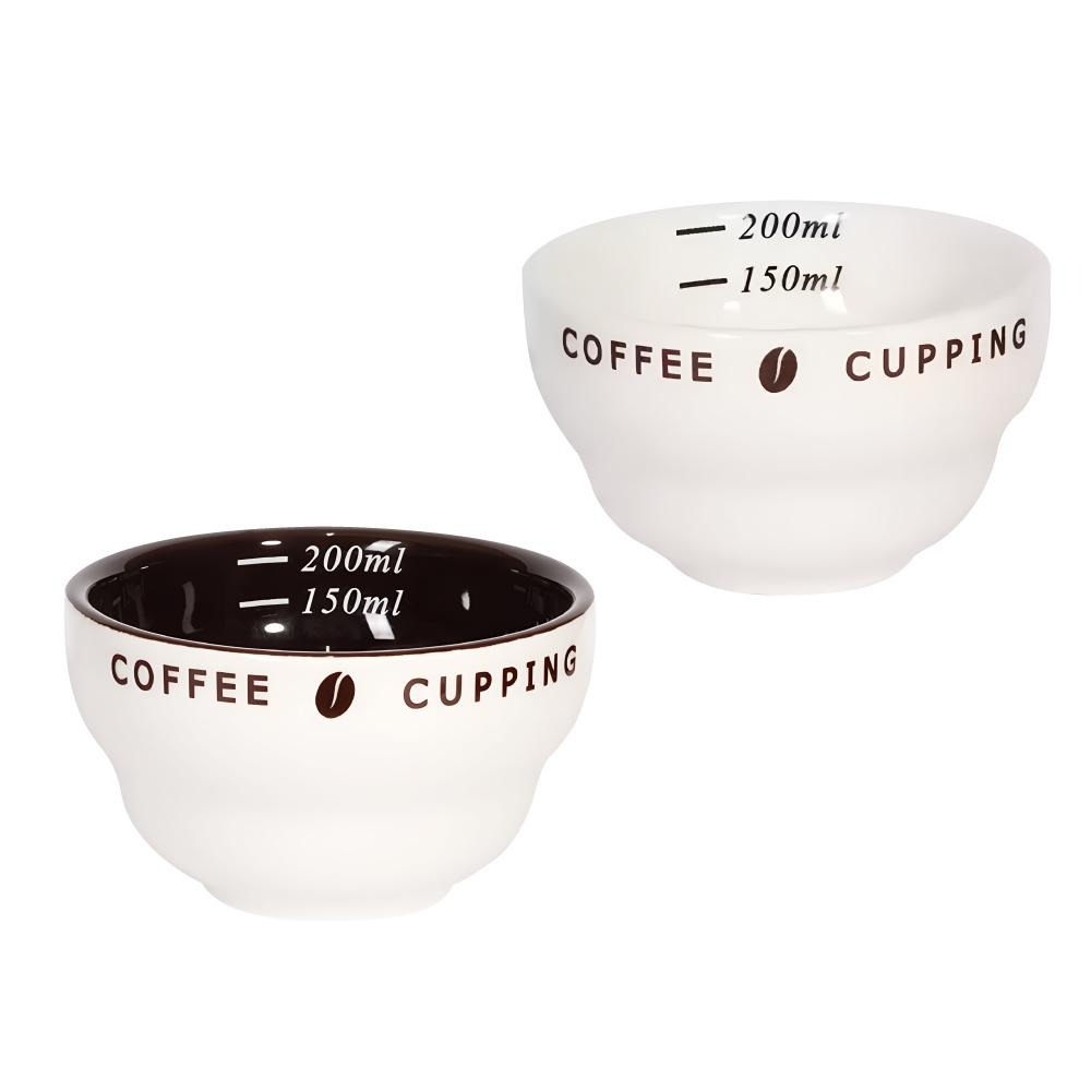 杯測碗 200ml 陶瓷杯測碗 咖啡品測 杯測 cupping cup 咖啡杯測碗 杯測杯 Q型杯測碗 【啡茶時刻】-細節圖9