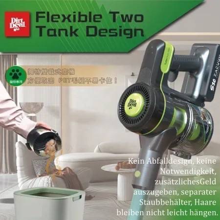 【Dirt Devil】S30 Zacuum寵物毛髮專用 鋰電無線吸塵器-細節圖2