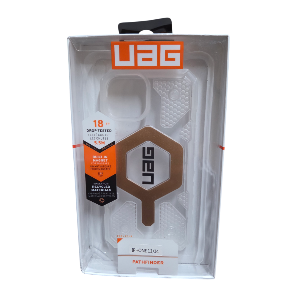 （全新）UAG 手機防摔保護殼 iPhone 13 透金色 MagSafe-細節圖2