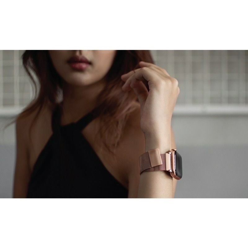 UNIQ Dante Apple Watch 不鏽鋼米蘭磁扣錶帶 蘋果錶帶 米蘭錶帶 磁吸錶帶 樂姐小舖-細節圖7