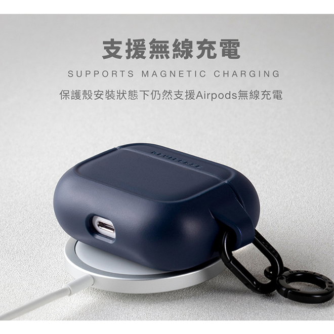 Devilcase 惡魔 耳機殼 保護殼 AirPods Pro 2代 1/2/3代 保護 耳機 無線充電 惡魔防摔殼-細節圖7