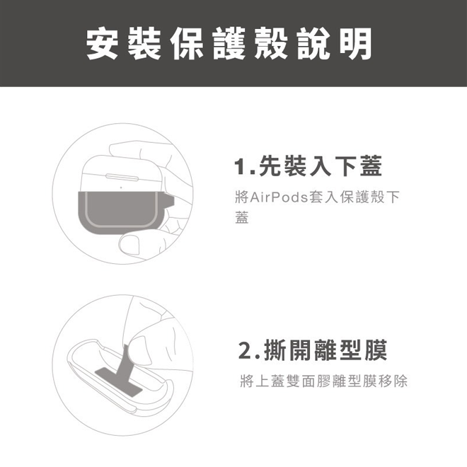 Devilcase 惡魔 耳機殼 保護殼 AirPods Pro 2代 1/2/3代 保護 耳機 無線充電 惡魔防摔殼-細節圖8