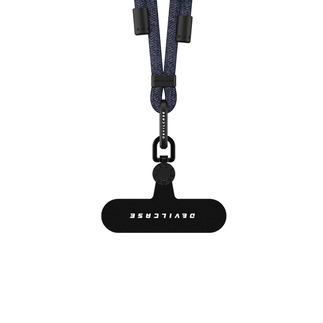 【單鉤】6mm可調｜鈦藍色+黑色墊片