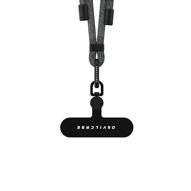 【單鉤】6mm可調｜全素黑+黑色墊片