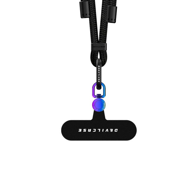 DEVILCASE  單鉤可調式編織掛繩 (附吊飾孔掛勾或墊片) 掛繩 手機繩-規格圖3