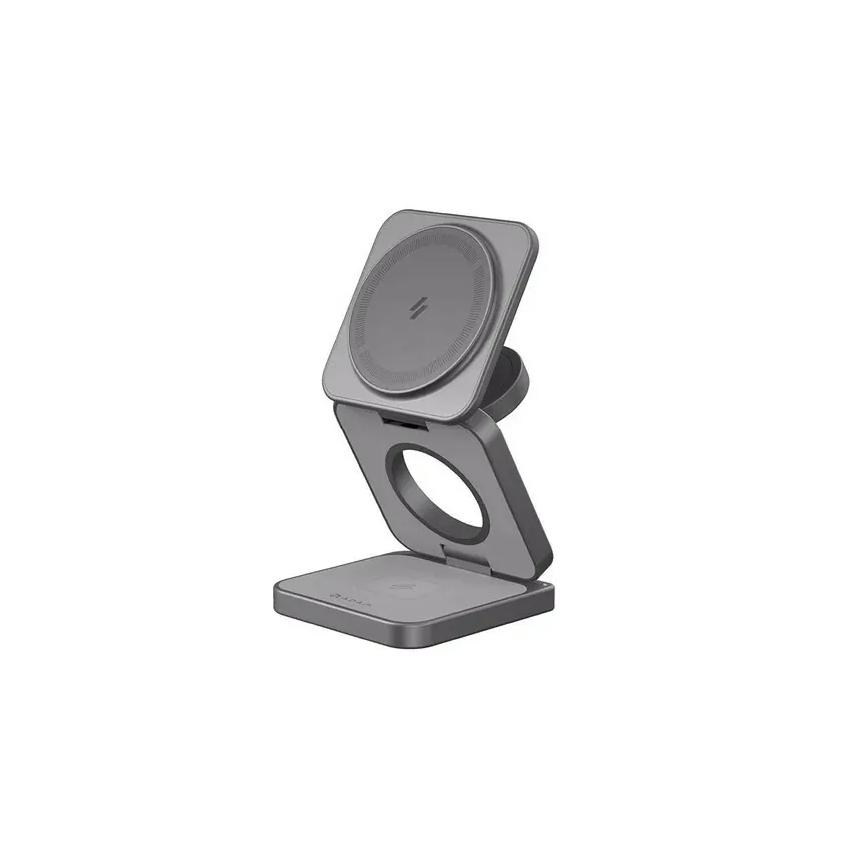 ADAM 亞果元素 Mag 3 Pro Qi2 折疊式三合一旅行磁吸無線充電座-規格圖1