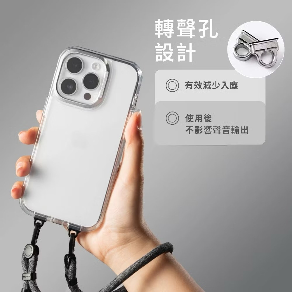 DEVILCASE 標準版2 / 標準磁吸版2 專用 轉聲孔掛鉤組 (限定殼款安裝) 手機殼-細節圖3