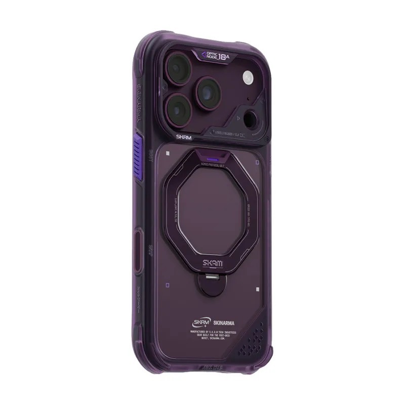 SKINARMA Saturn 360旋轉星環支架殼 for iPhone 18-細節圖10