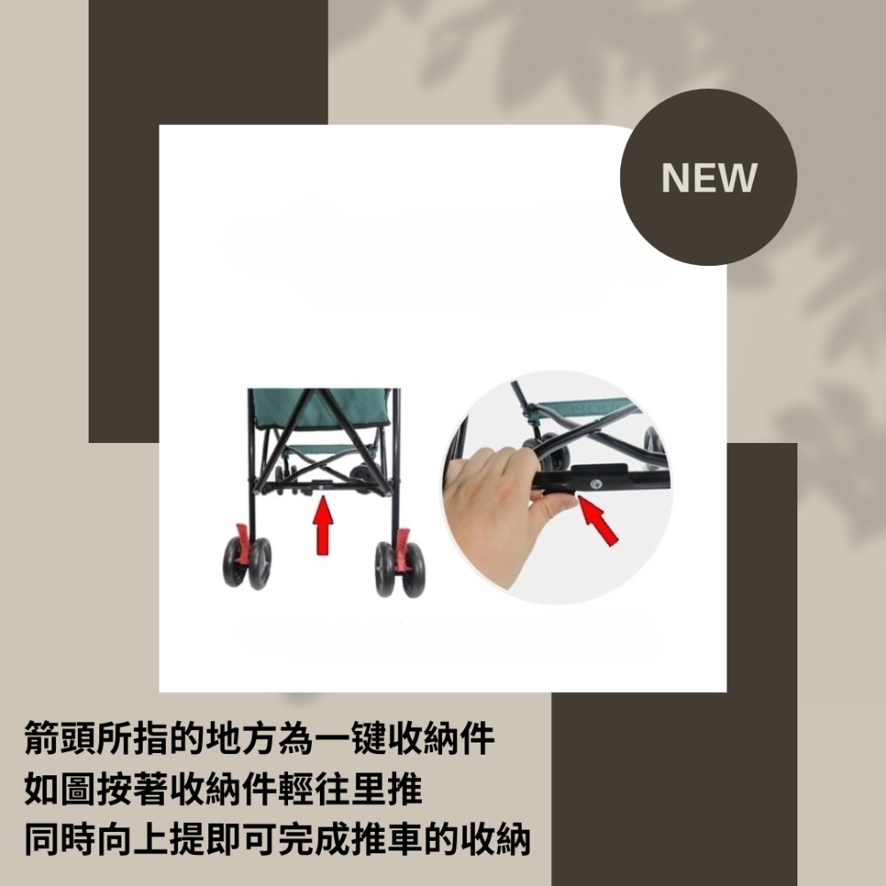 【YeeGo 億購寵物】寵物推車 推車 狗推車 貓推車 寵物推車 四輪推車   寵物外出車-細節圖3