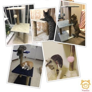 [億品購批發倉]趣味簡約版貓跳台-023 貓城堡 貓爬架  貓咪別墅 貓窩 貓抓屋 貓屋  貓台 跳台貓玩具貓窩-細節圖9