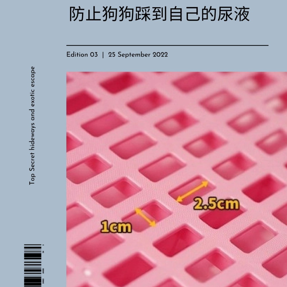 【YeeGo 億購寵物】犬皇專用高強化版平板狗廁 狗廁所 狗便盆 平板狗廁所 寵物訓練 寵物尿盆-細節圖5