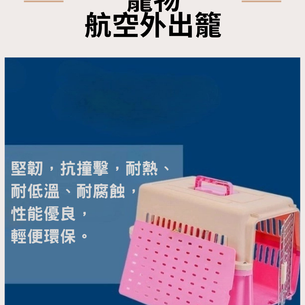 【YeeGo 億購寵物】L號  IATA航空運輸籠 航空箱 航空籠 航空運輸籠 外出籠-細節圖5