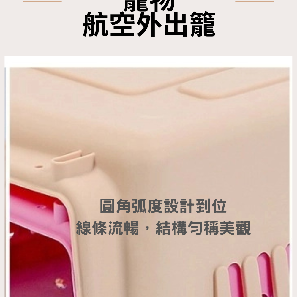 【億品會】XL號 IATA 犬貓兔鼠用 航空箱 航空籠 航空運輸籠 外出籠 寵物提籠 狗狗外出籠 貓咪外出籠 太空包-細節圖4