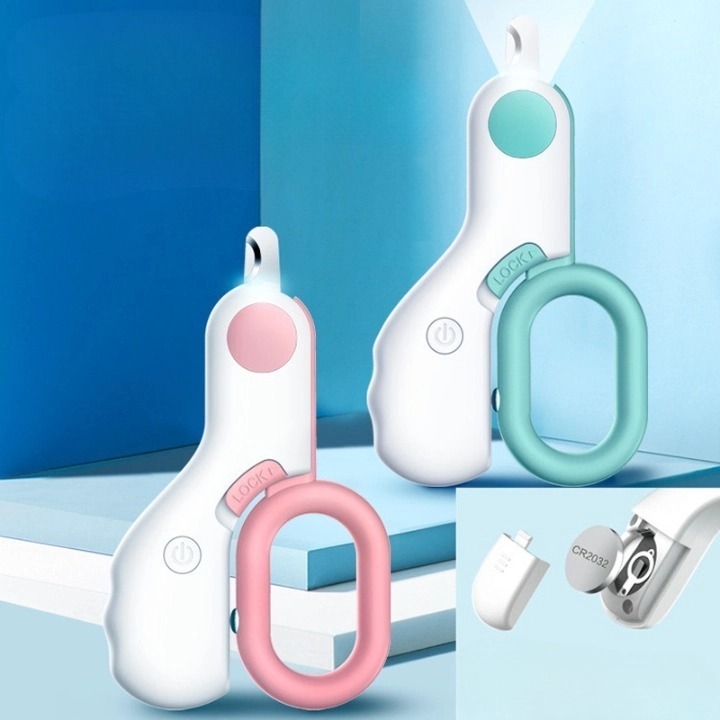 【YeeGo 億購寵物】迷你LED寵物指甲剪 寵物指甲剪  寵物修甲工具 寵物美容 LED發光指甲剪-細節圖9