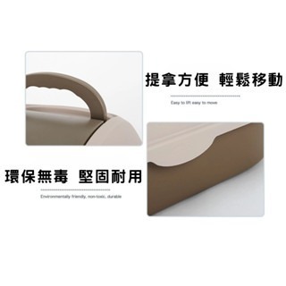 【YeeGo 億購寵物】前掀式貓砂盆 封閉式貓砂盆 貓廁所 防外濺貓砂盆 大容量貓砂盆-細節圖3