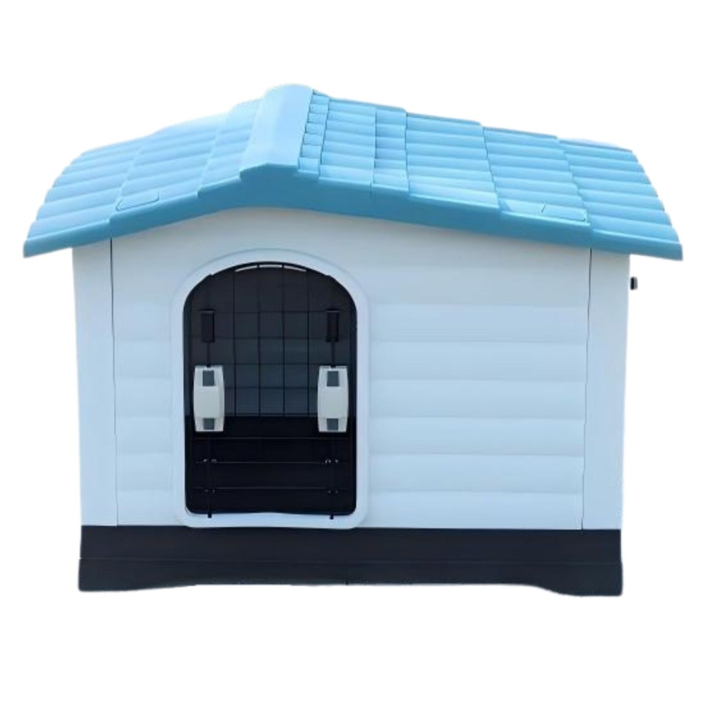【YeeGo 億購寵物】424S中小型犬戶外防風防雨狗屋 寵物別墅 狗房子 狗別墅 四季通用 防水寵物窩 可水洗-規格圖2