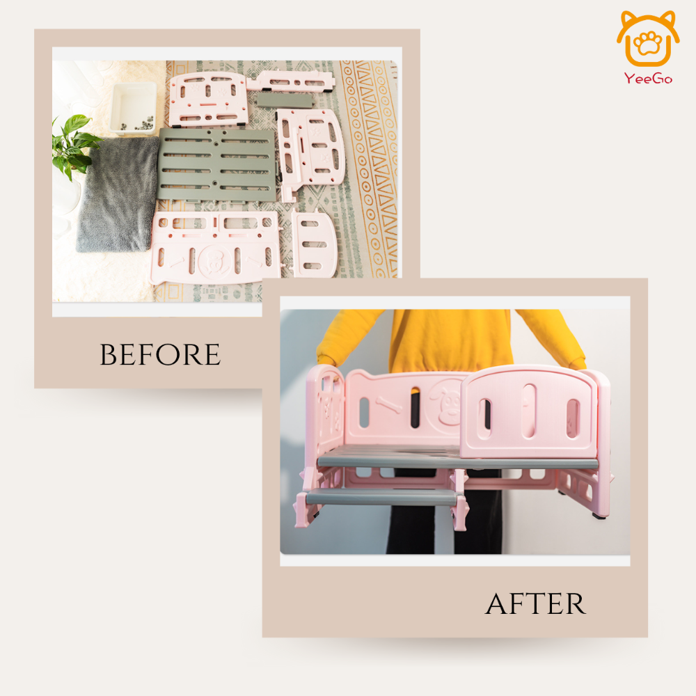 【YeeGo 億購寵物】442L 大號寵物床 貓床 狗床 行軍床-細節圖3