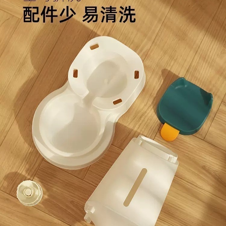 【YeeGo 億購寵物】寵物耳朵款飲水器/餵食器 食盆 寵物餐碗 高架碗 飲水器 餵食器 寵物飲水器 寵物餵食器-細節圖5