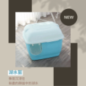 【YeeGo 億購寵物·】長廊款貓砂盆 半封閉式貓砂盆 封閉式貓砂盆 貓砂 防噴濺貓砂盆-規格圖9