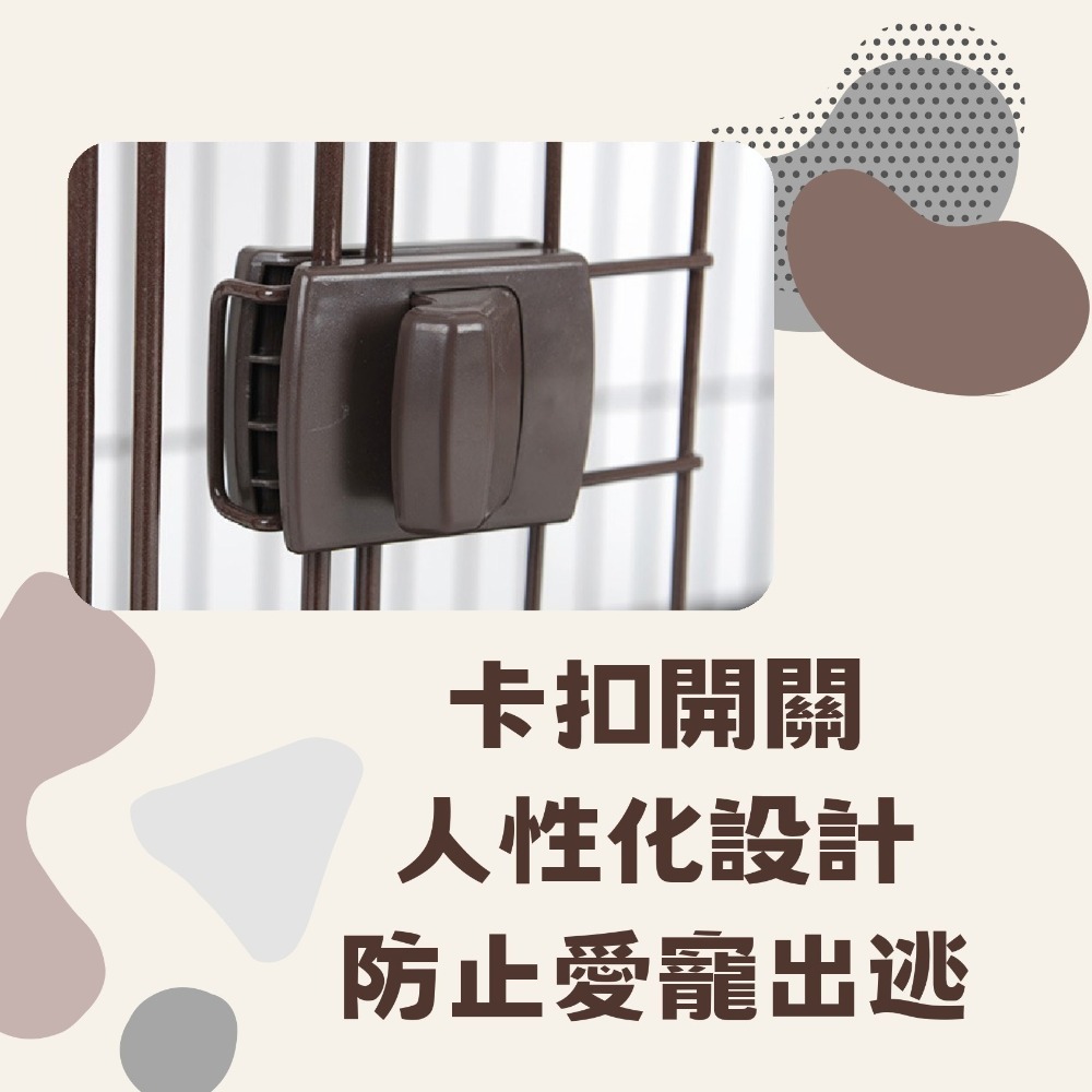 【YeeGo 億購寵物】北歐風木質小號單層別墅籠 腳踏墊 貓籠-細節圖3