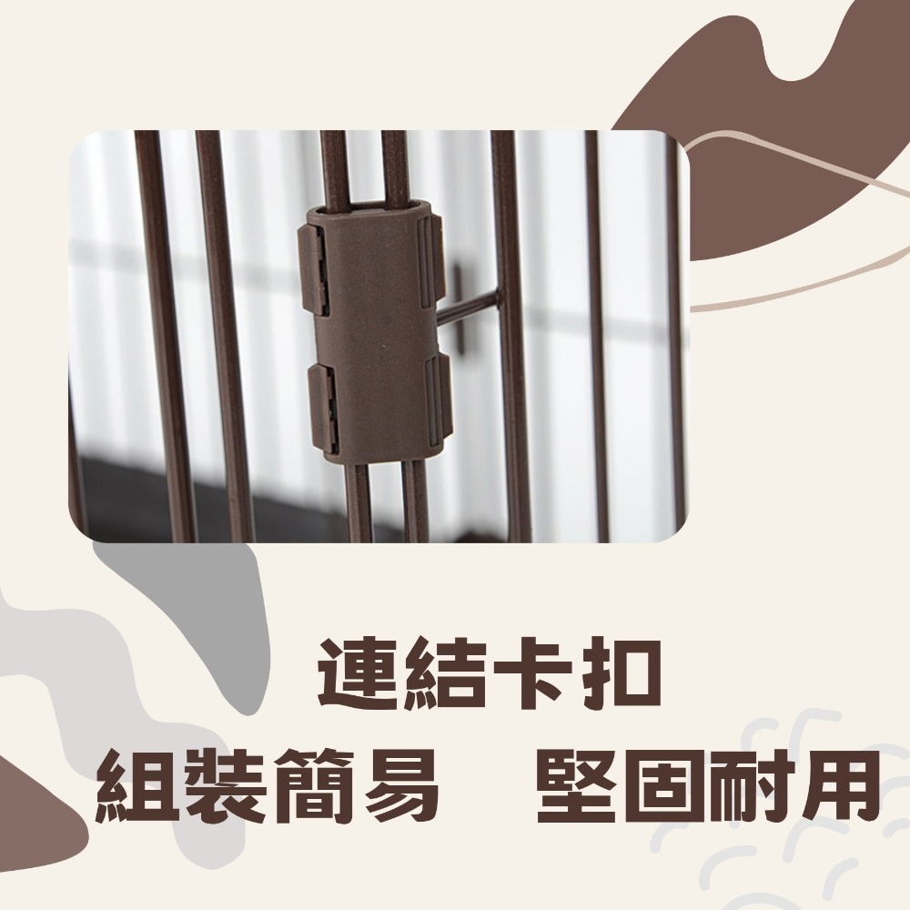 【YeeGo 億購寵物】北歐風木質小號單層別墅籠 腳踏墊 貓籠-細節圖4