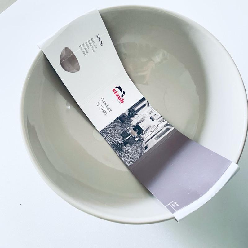 打造黑白大廚餐桌！【法國staub_陶瓷沙拉碗】療癒亞麻色 米其林主廚愛用 葡萄牙-細節圖5