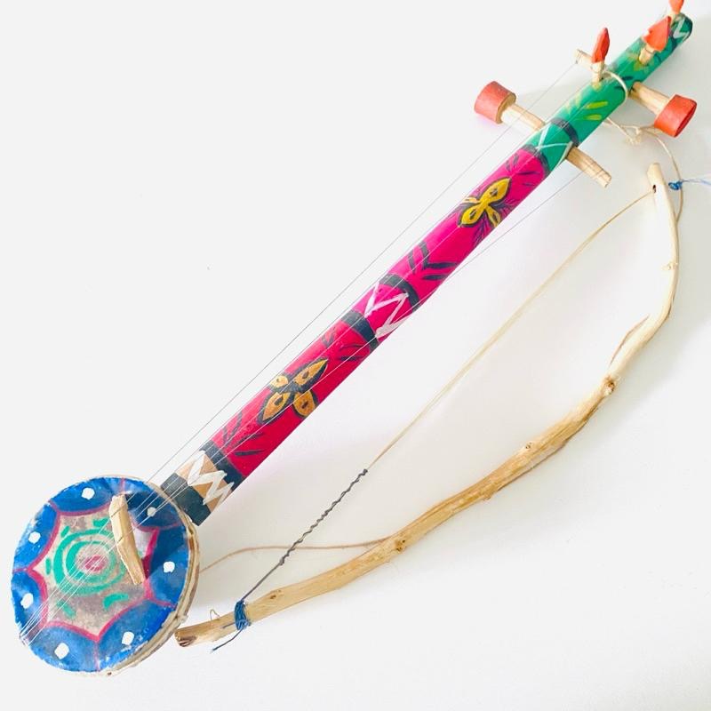 【印度手繪_西塔琴】印度原產 /獨一無二匠人手作彩繪款l-細節圖3