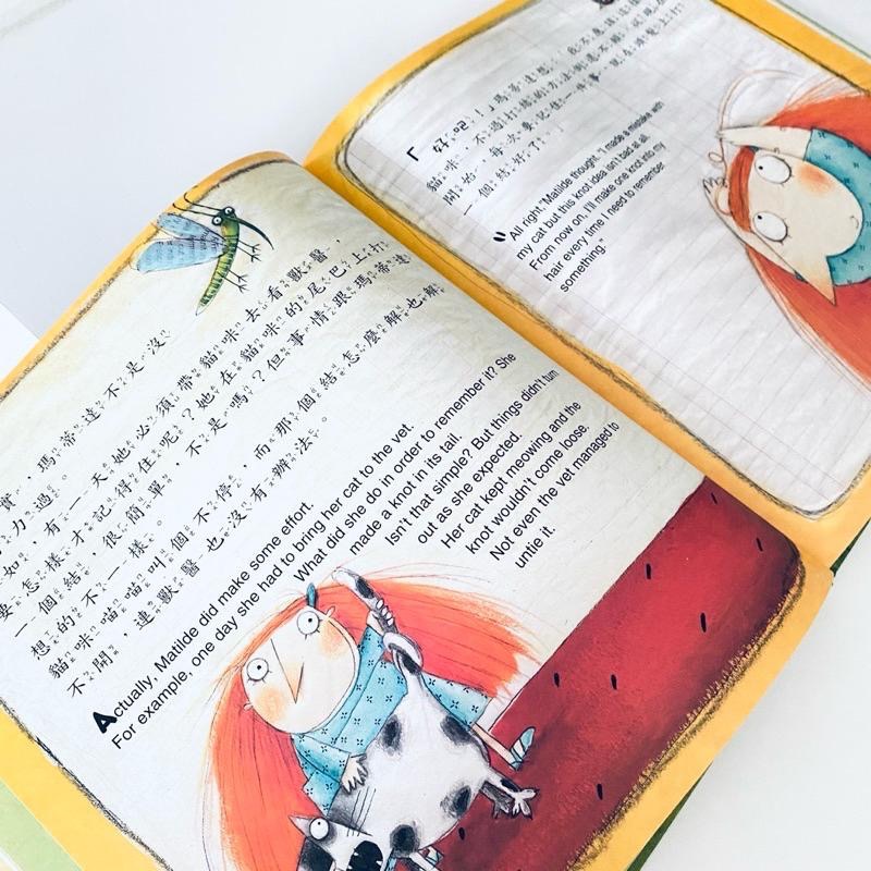 【🇮🇹義大利童書_迷糊妹】聽故事長大的孩子 親子互動雙語繪本 全新無CD版-細節圖3