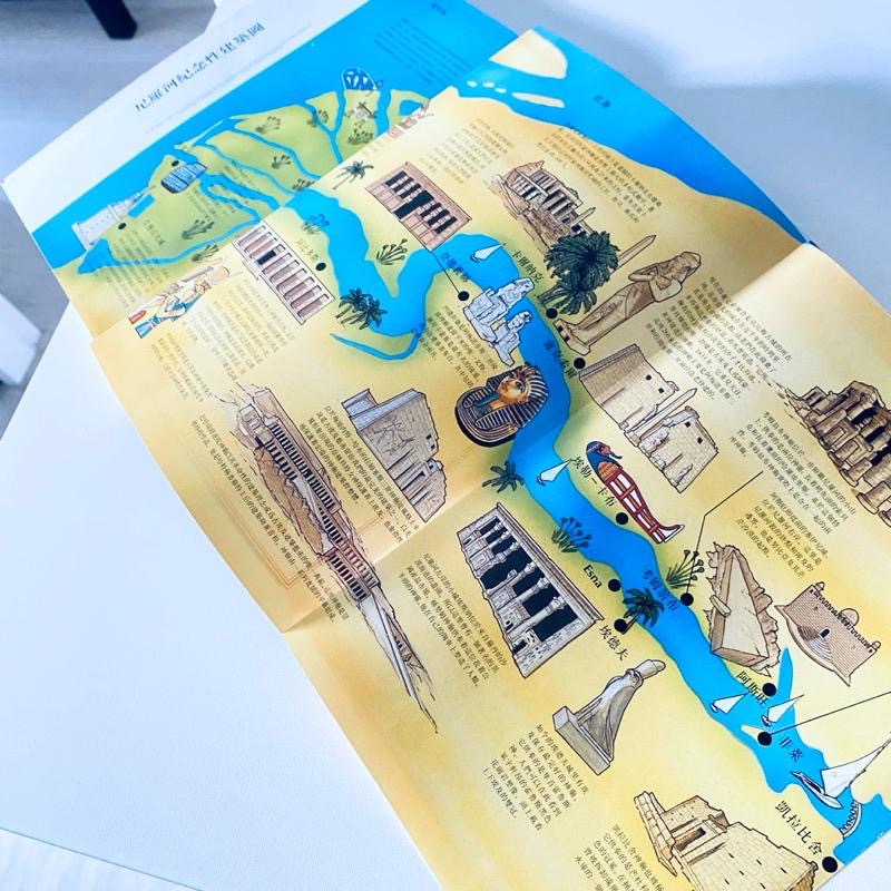 最強大埃及古物書！【埃及7000年藝術與歷史】中文版 全彩圖片 珍藏 全新-細節圖8