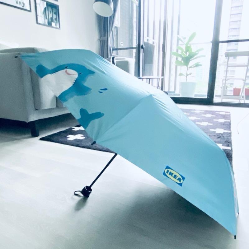 回頭率超高！【IKEA_鯊鯊折疊傘】可愛到尖叫 超萌晴雨兩用傘 限量 全新現貨-細節圖5