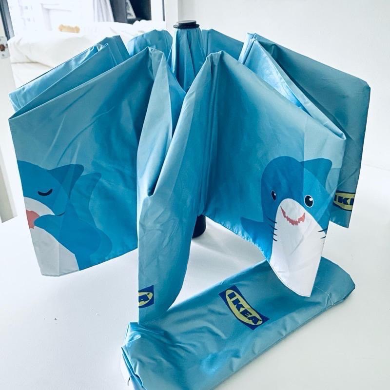 回頭率超高！【IKEA_鯊鯊折疊傘】可愛到尖叫 超萌晴雨兩用傘 限量 全新現貨-細節圖7