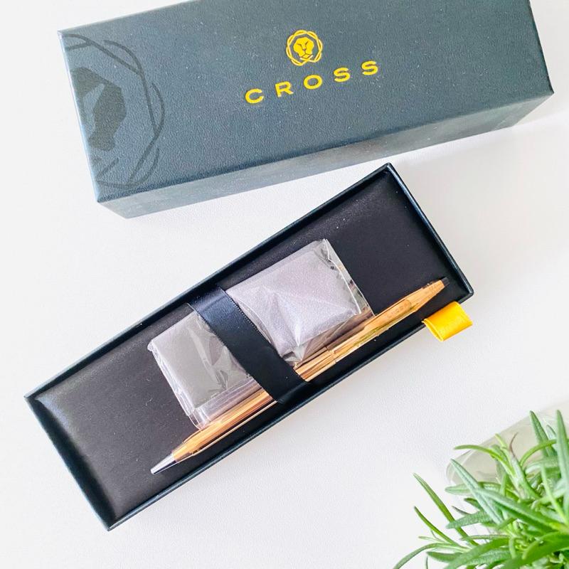 【美國高仕_Cross黃金原子筆】百年經典絕版款｜業務簽約神筆！👏銀行財運加持～14K黃金-細節圖2