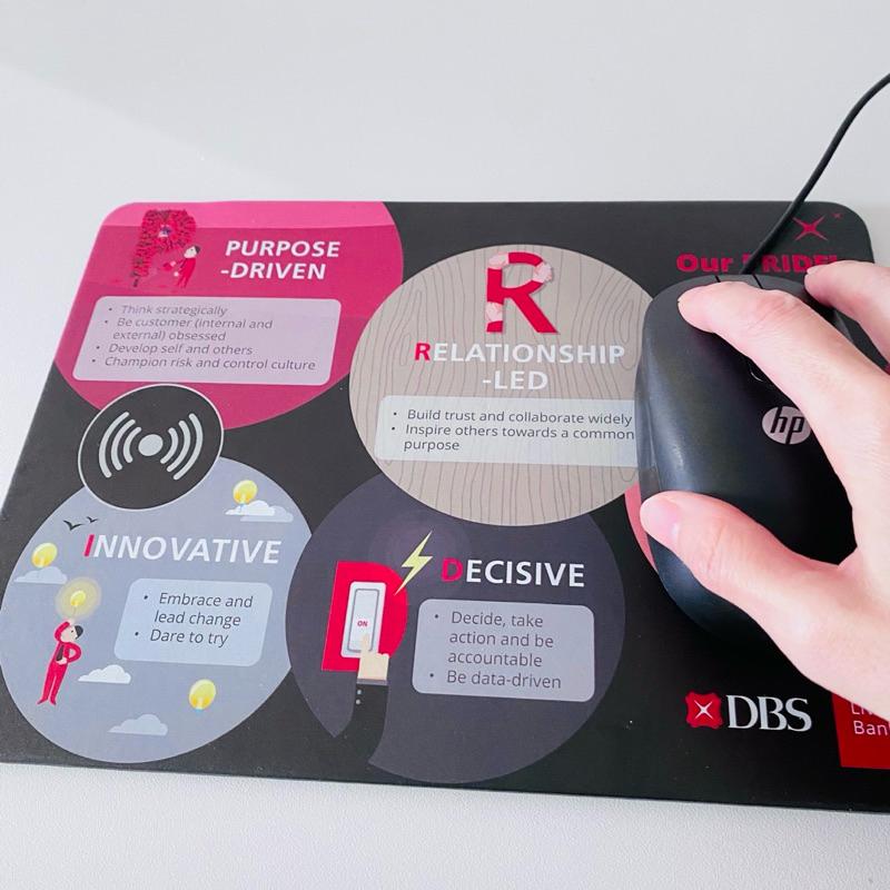 【iBRIDGE_無線充電皮革滑鼠墊 】限量銀行插畫版 I 10W快充 iPhone 三星-細節圖2