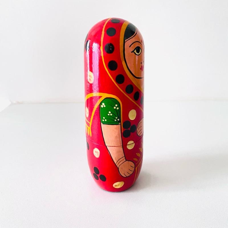 迷人印度！【印度人_茶葉罐組】限量 迷人茶香 阿薩姆紅茶 大吉嶺 木製彩繪罐-細節圖2