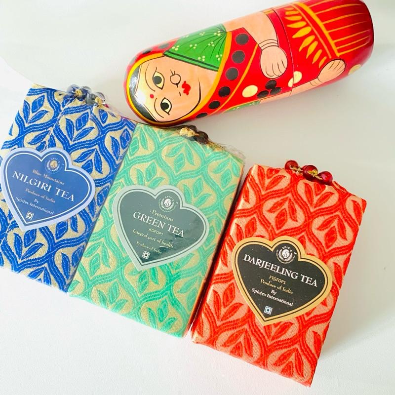 迷人印度！【印度人_茶葉罐組】限量 迷人茶香 阿薩姆紅茶 大吉嶺 木製彩繪罐-細節圖5