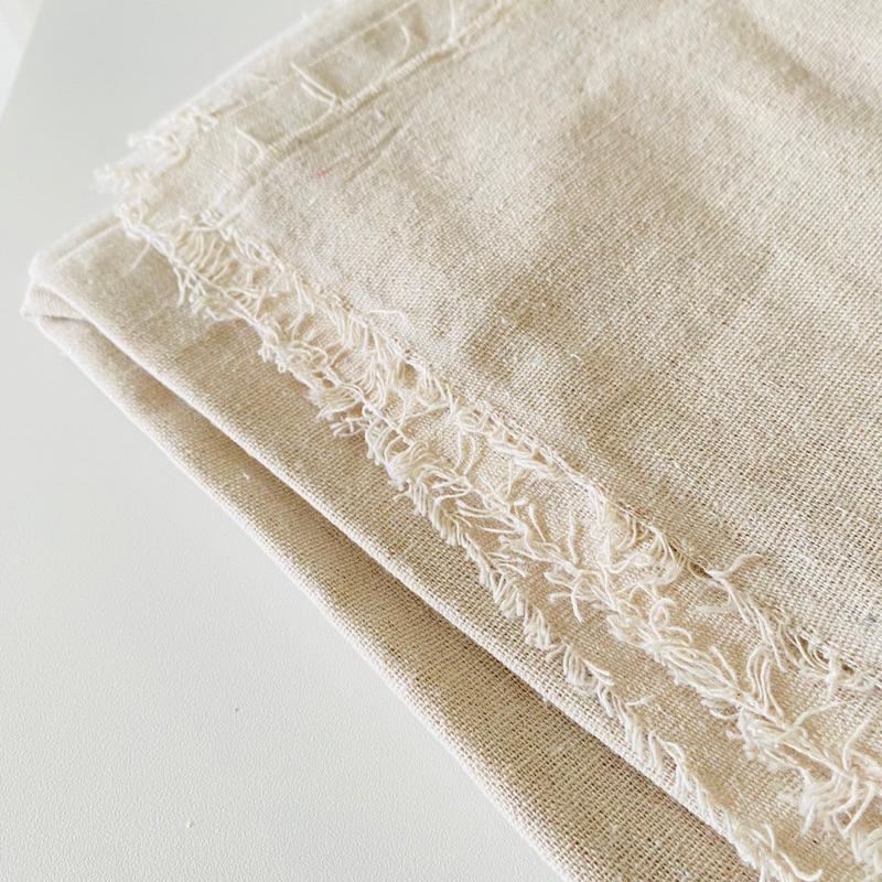 【台灣製造_ 天然純棉麻布】亞麻布料 餐桌布 擺攤桌布 野餐布-細節圖3