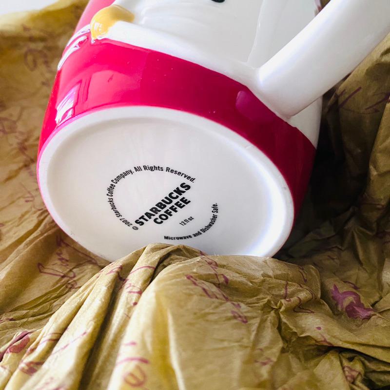 【2007年 星巴克鼠年_生肖馬克杯】招財好運👍絕版限量 全新珍藏釋出-細節圖4