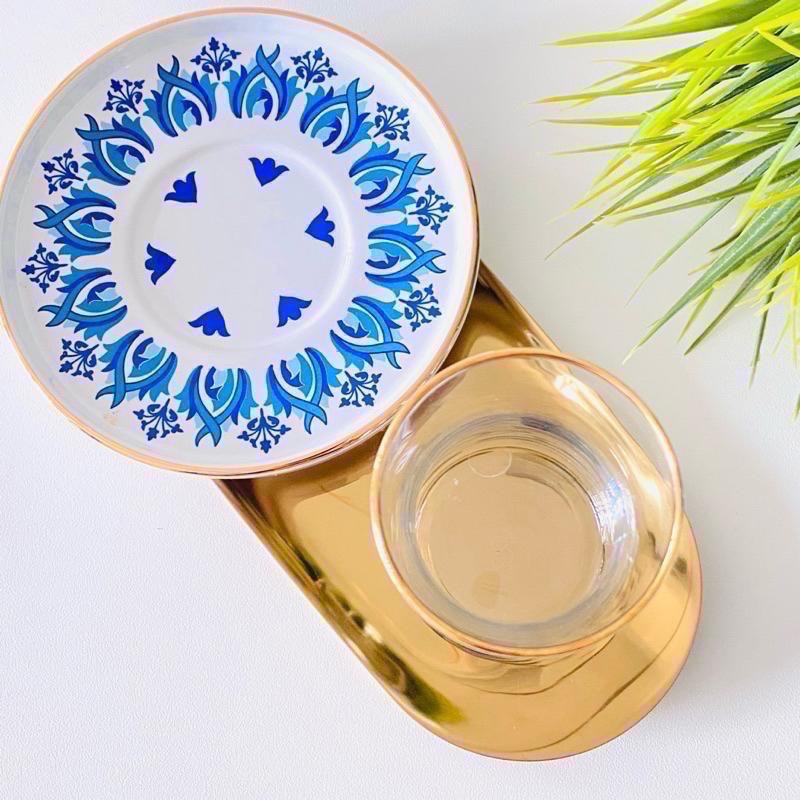 【土耳其鬱金香杯】伊斯坦堡絕美花磚風格 質感水晶茶杯 禮盒-細節圖5