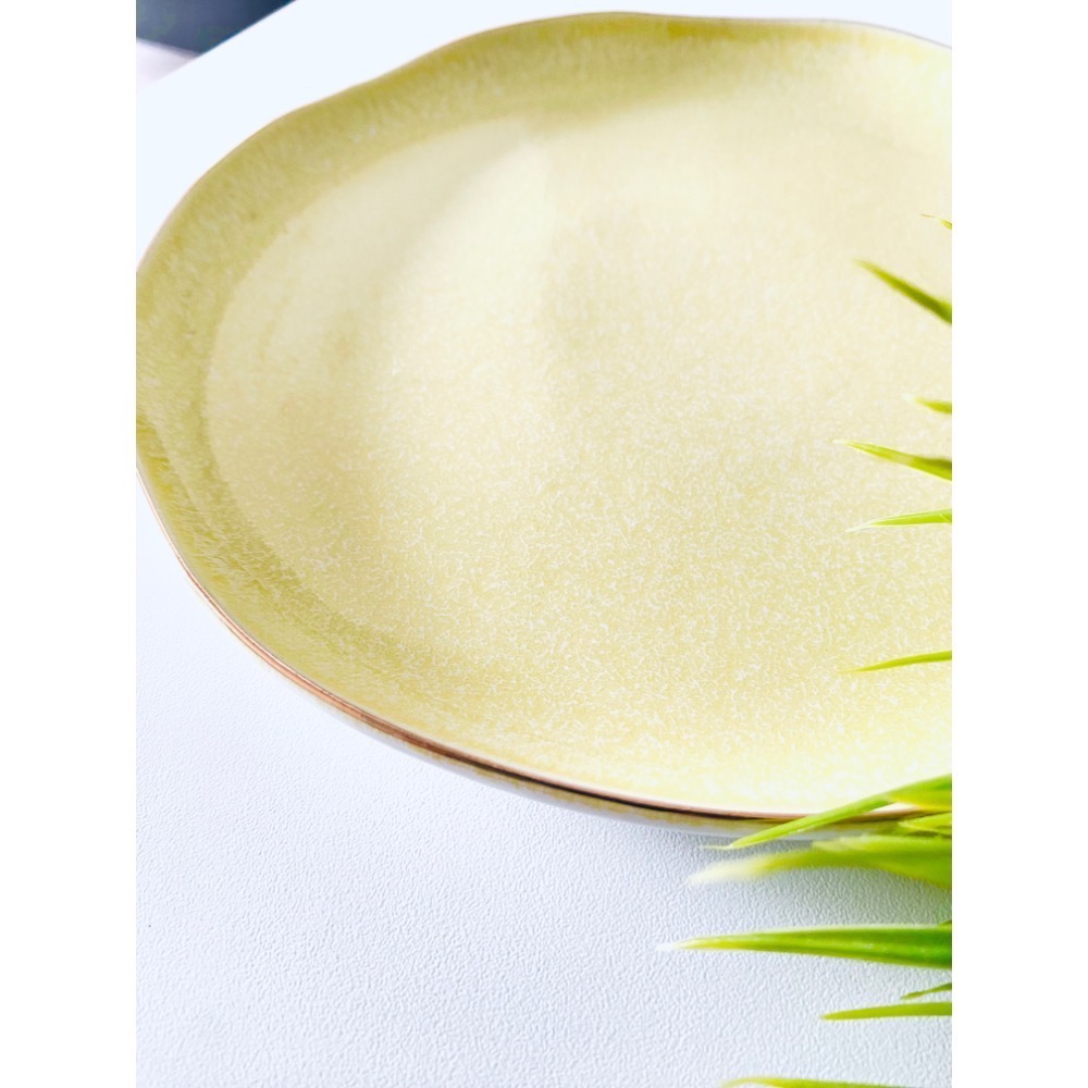 讓快樂一起上餐桌！【鵝毛黃_幸福餐盤組】療癒幸福感爆棚 景德鎮瓷器 質感碗盤組 餐具-細節圖8