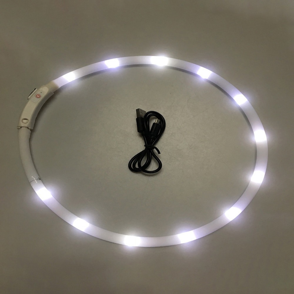 寵物發光項圈 充電式LED頸圈 貓咪項圈 狗狗項圈-細節圖9