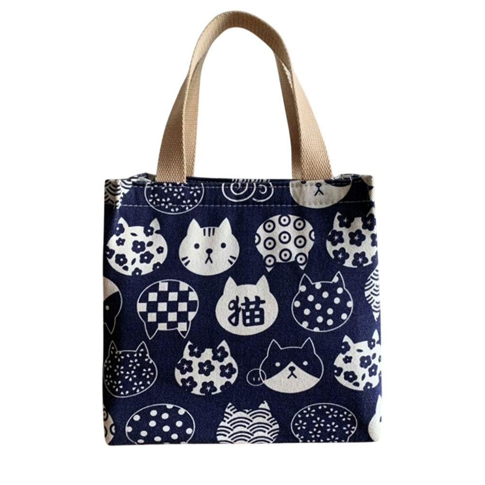 保溫帆布便當袋 拉鍊野餐袋 鋁箔保溫保冷袋 加厚防水午餐袋-規格圖9