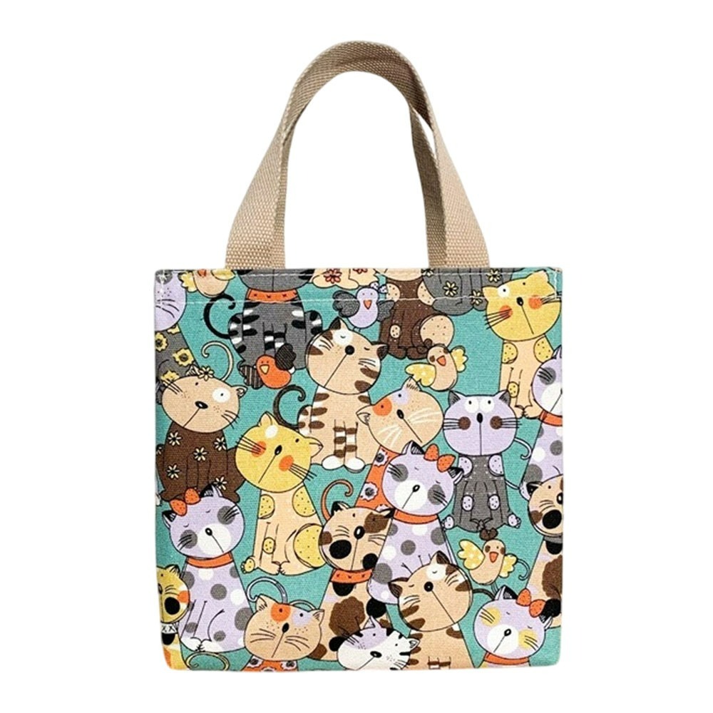 保溫帆布便當袋 拉鍊野餐袋 鋁箔保溫保冷袋 加厚防水午餐袋-規格圖9