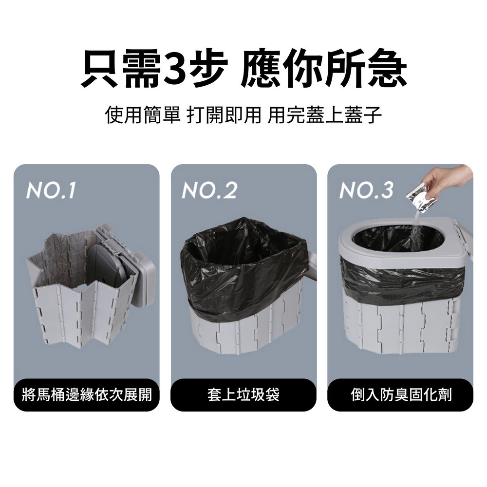 戶外移動馬桶 加大折疊馬桶 旅行應急馬桶 行動廁所-細節圖8